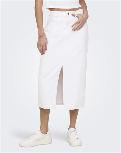 Bianca Midi Denim Nederdel - Only